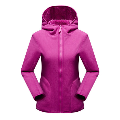 Fashion Outdoor Thick Warm Polar Fleece Jacket