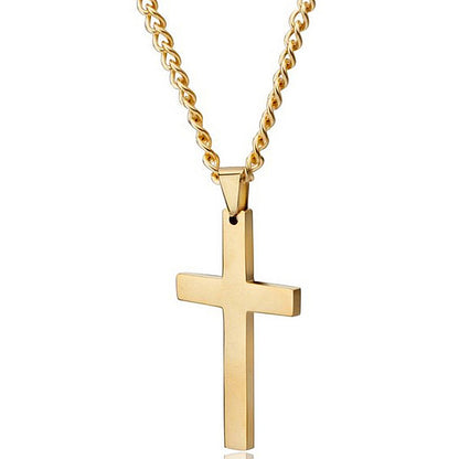 Classic Cross Necklace Men&