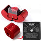 Fashion Jewelry Box Red Apple Christmas Gift Necklace Eternal Rose For Girl Mother&